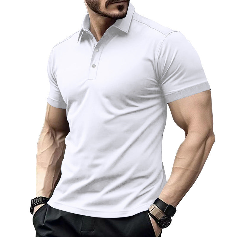 Hommes Polo à manches courtes de haute qualité avec technologie respirante et coupe moderne Chic und Stil