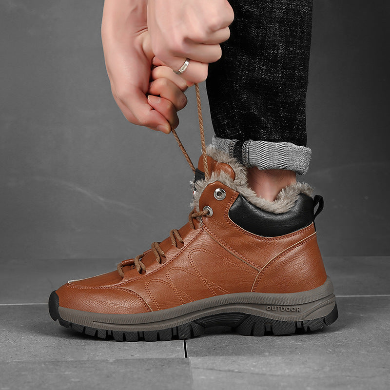 Bottes de randonnée d'hiver pour femmes avec doublure chaude et semelle antidérapante Chic und Stil