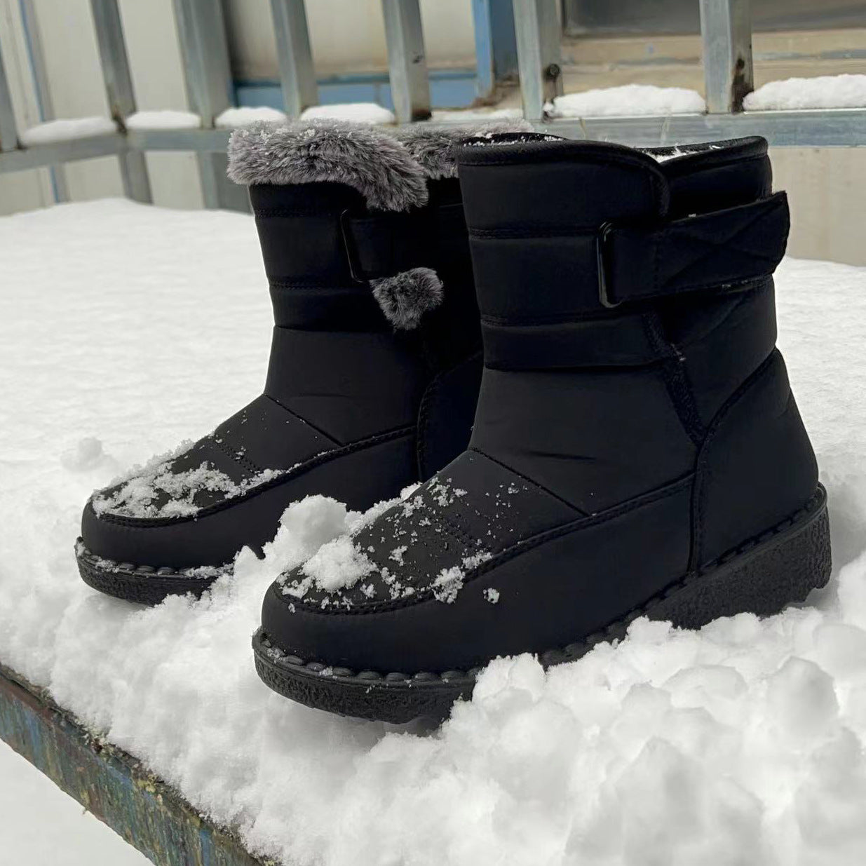 Bottes chaudes pour femmes Chic und Stil