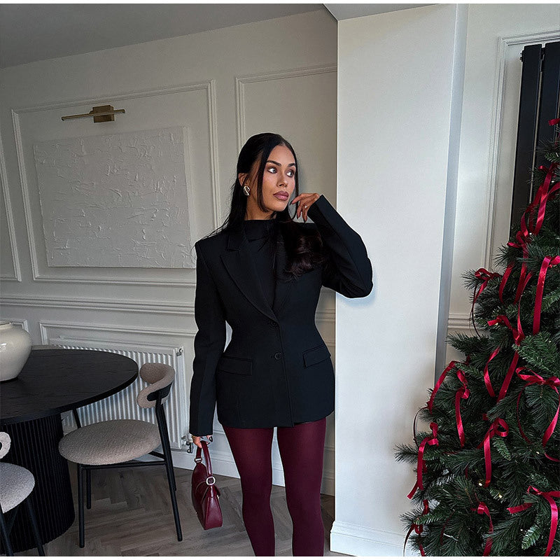 Blazer élégant pour femmes avec coupe oversize et accents structurés Chic und Stil