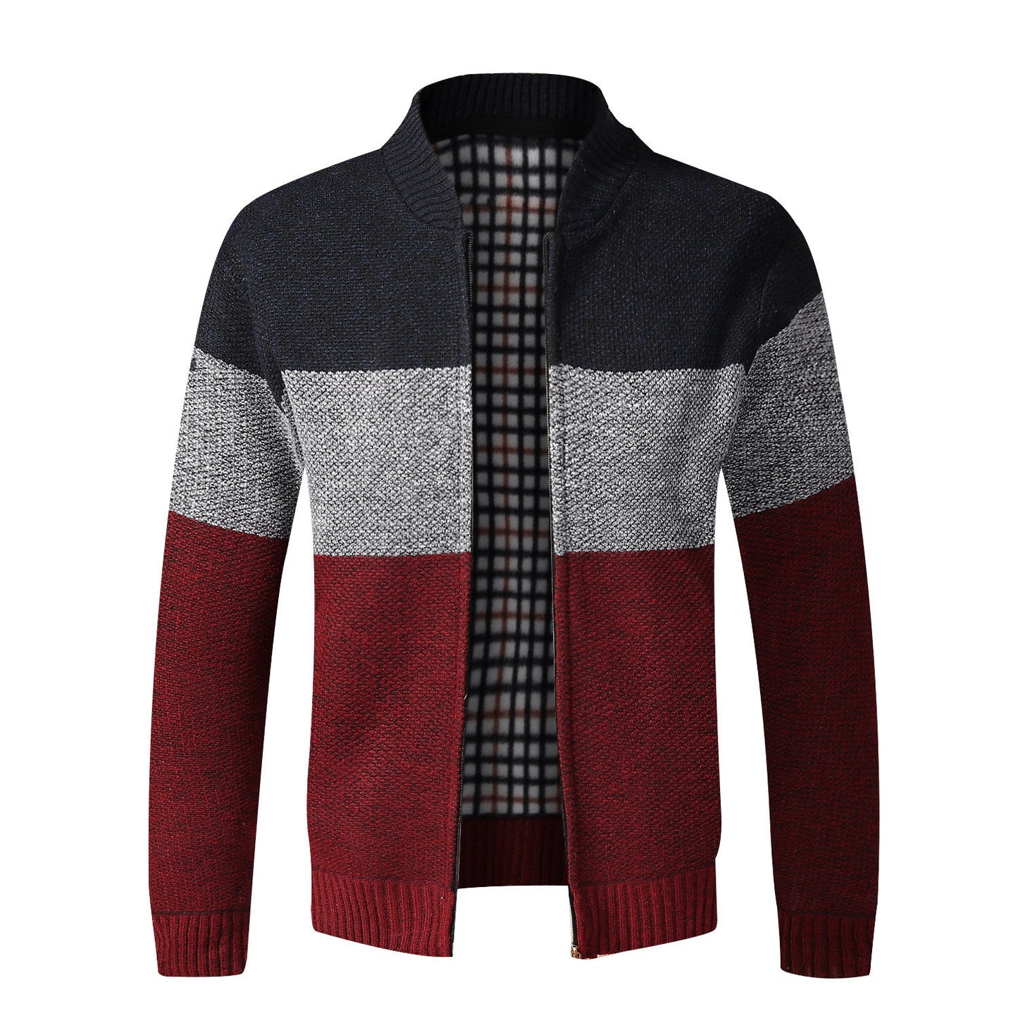 Cardigan en tricot sportif pour hommes au design moderne Chic und Stil