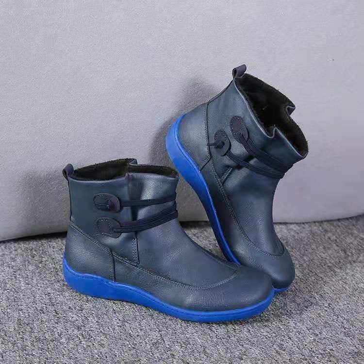 Bottes d'hiver tendance pour femmes avec un laçage pratique et une semelle antidérapante Chic und Stil