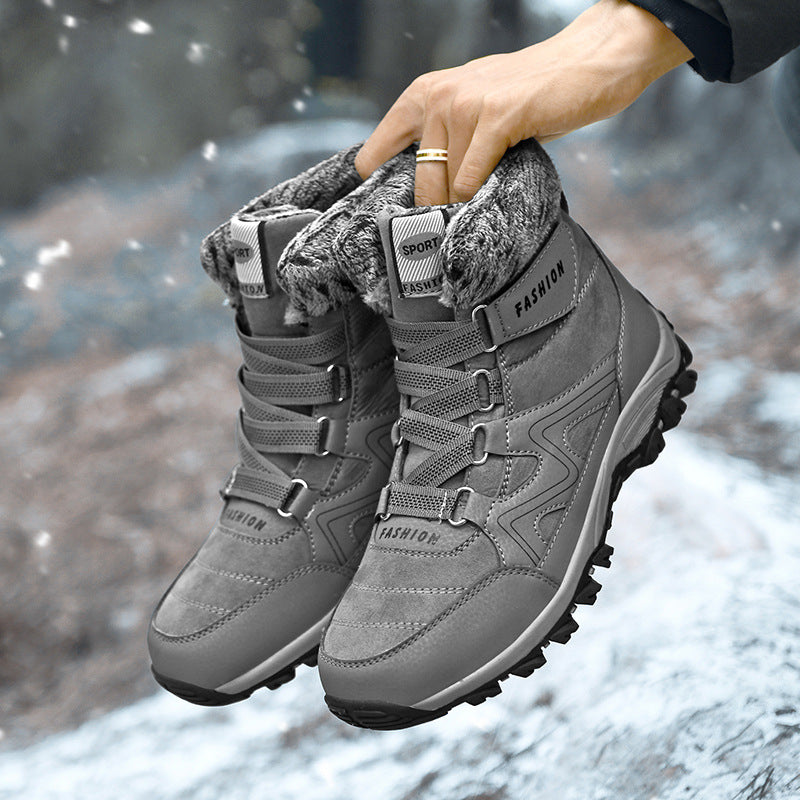 Bottes d'hiver pour femmes avec doublure isolante et construction de semelle antidérapante Chic und Stil