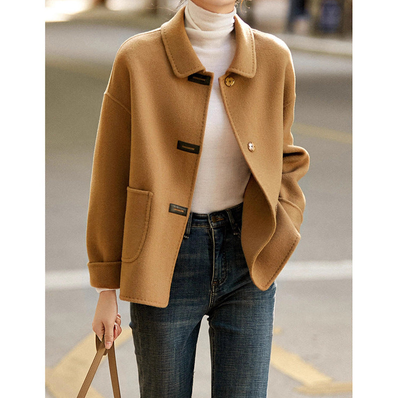 Veste élégante en mélange de laine pour femme Chic und Stil