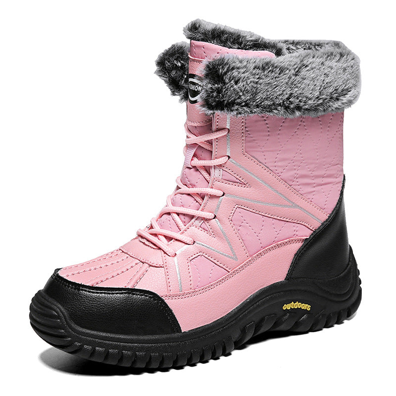 Bottes d'hiver pour femmes imperméables avec doublure isolante et semelle antidérapante Chic und Stil