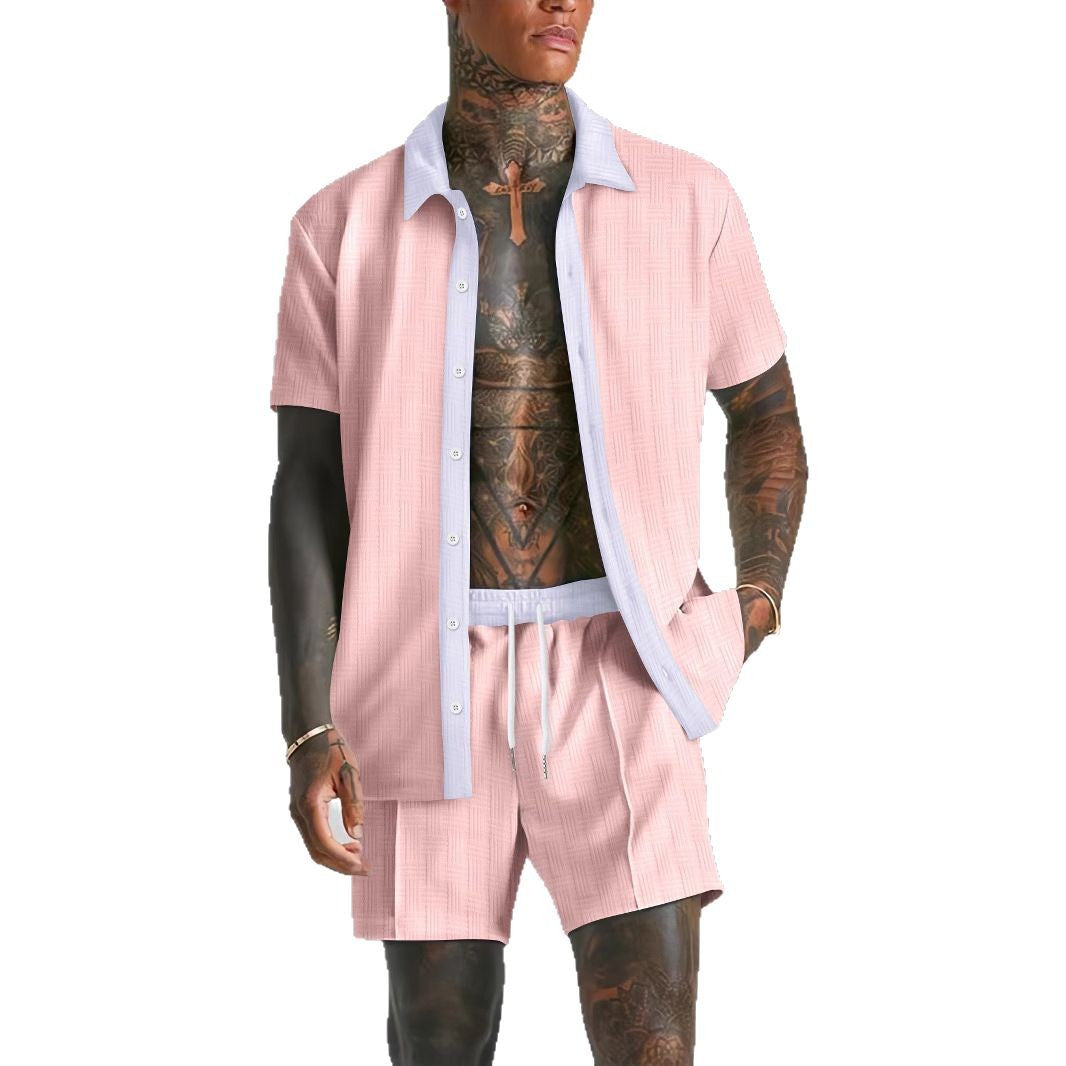 Hommes Loisirs Vacances Ensemble Chic und Stil