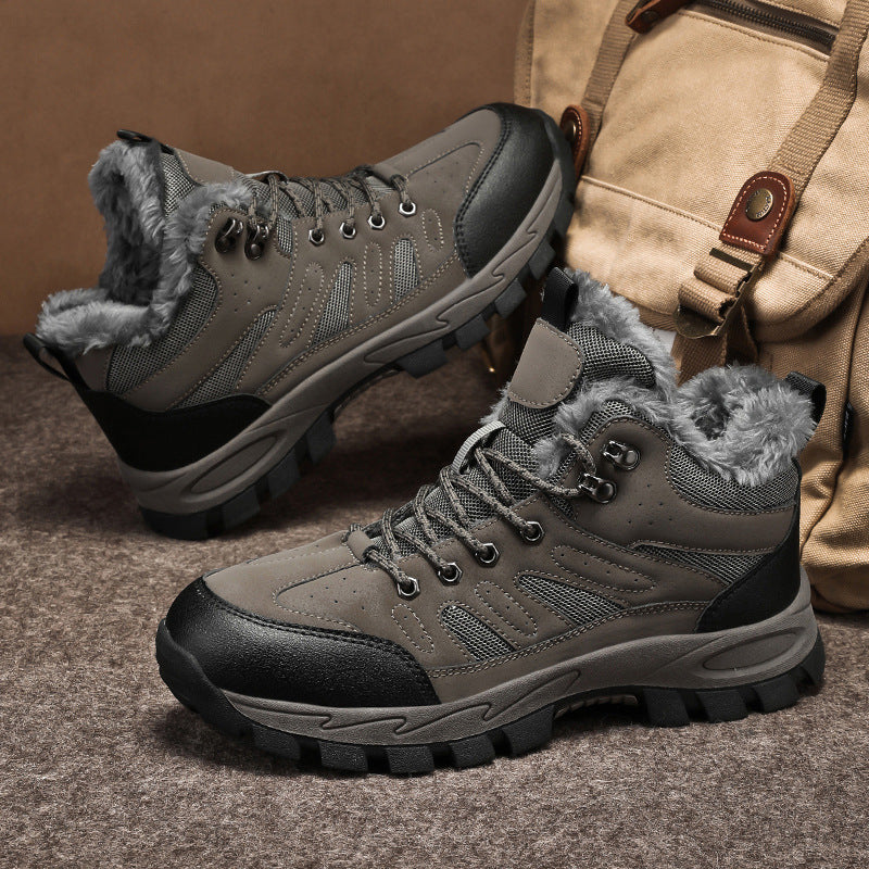 Bottes de randonnée d'hiver pour femmes avec semelle isolée et doublure intérieure chaude Chic und Stil
