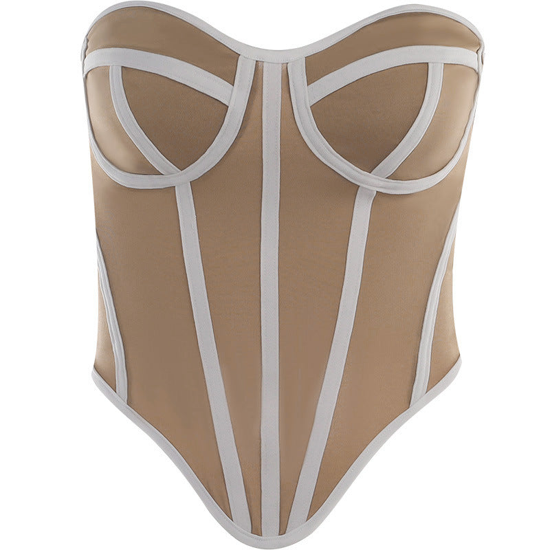 Body inspiré de corset pour femmes Chic und Stil
