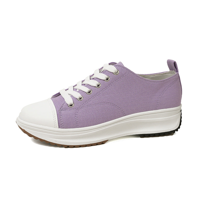 Dames Baskets Confortables avec Semelle en Caoutchouc Élégante Chic und Stil