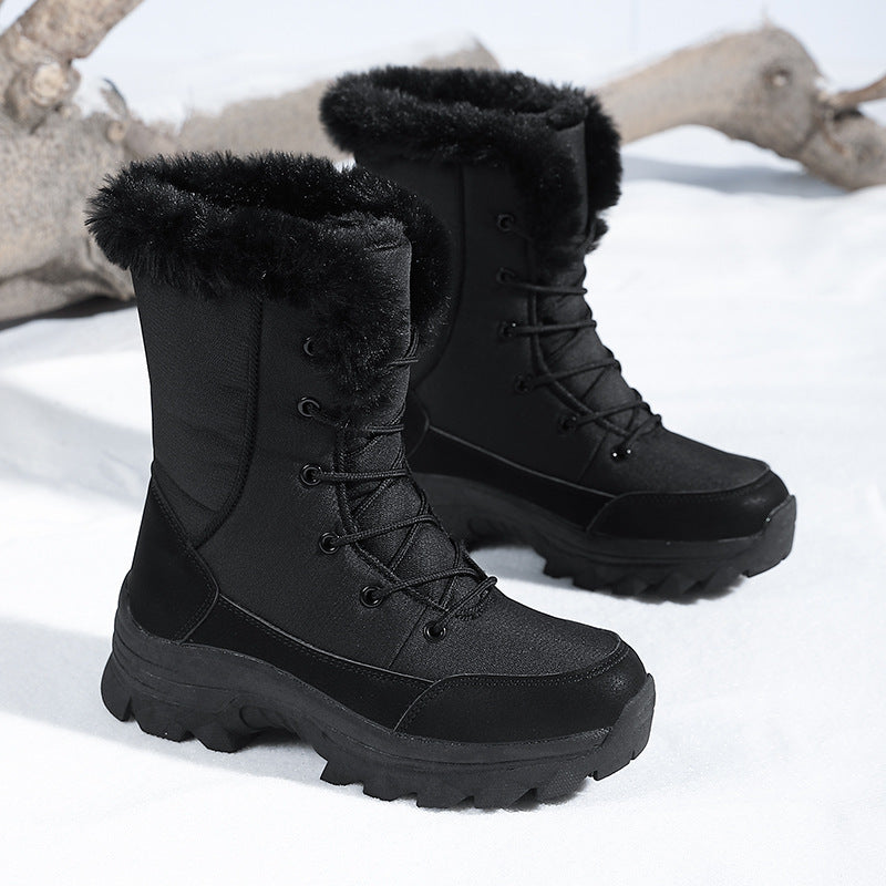 Bottes d'hiver pour dames avec doublure intérieure isolante et semelle profilée antidérapante Chic und Stil