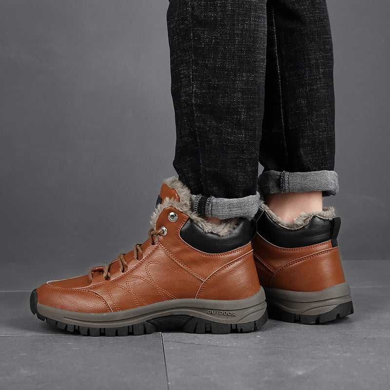 Bottes de randonnée d'hiver pour femmes avec doublure chaude et semelle antidérapante Chic und Stil