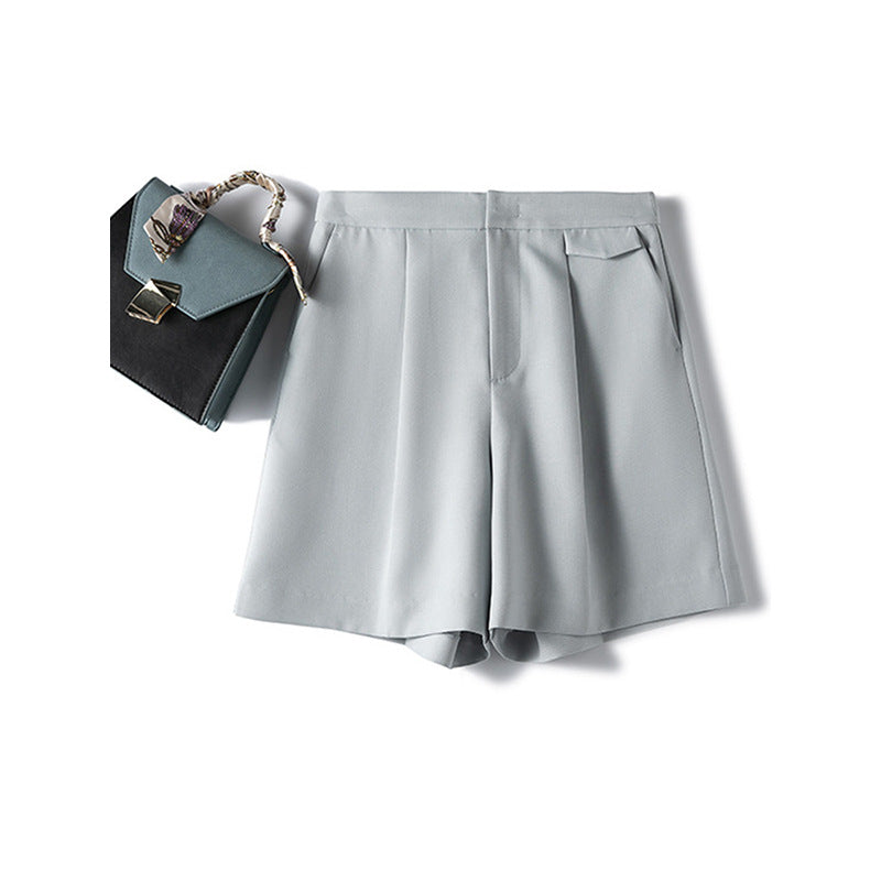 Shorts de robe taille haute ajustés pour femmes Chic und Stil