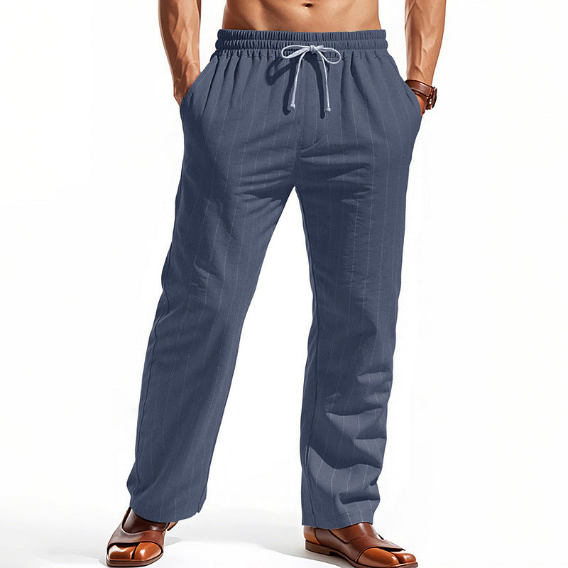 Pantalons de loisirs élégants et confortables pour hommes avec taille élastique Chic und Stil