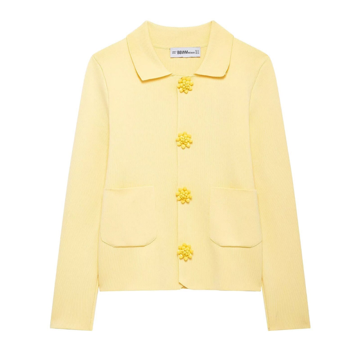 Cardigan élégant pour femmes avec boutons décoratifs Chic und Stil