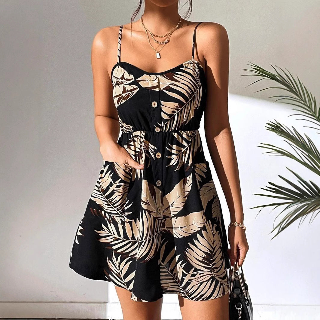 Robe mini femme à motifs floraux Chic und Stil