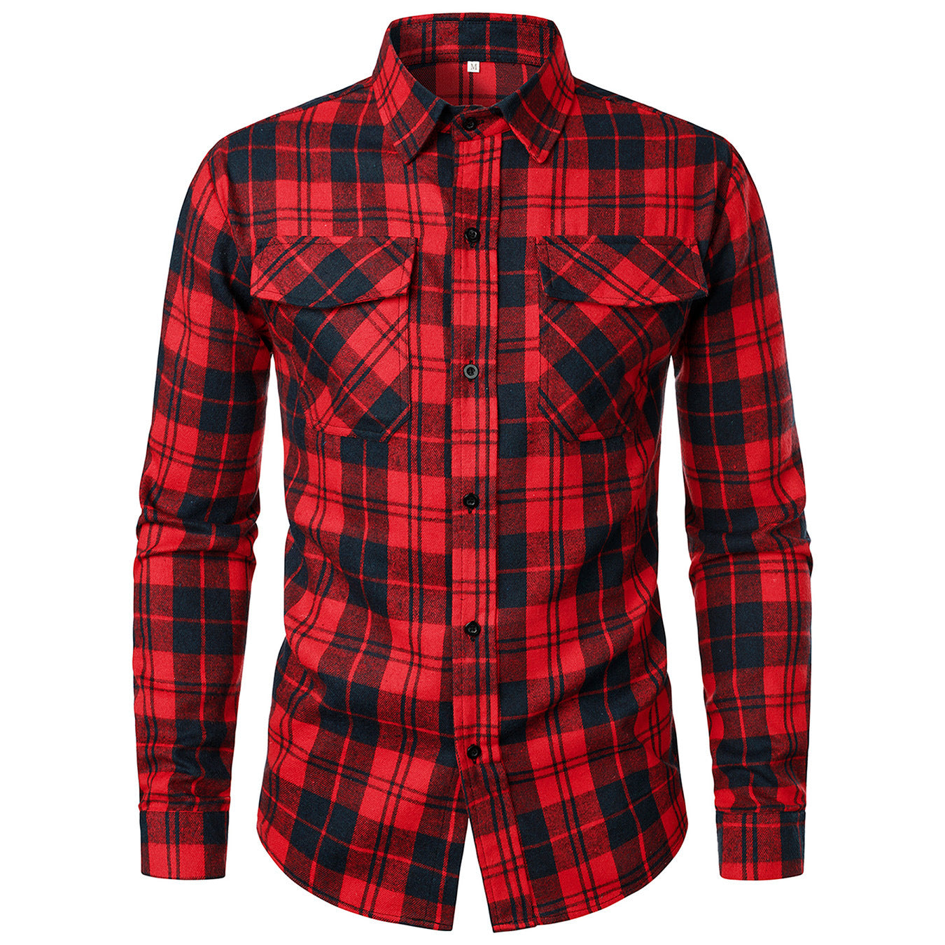Chemise en flanelle à carreaux pour hommes Chic und Stil