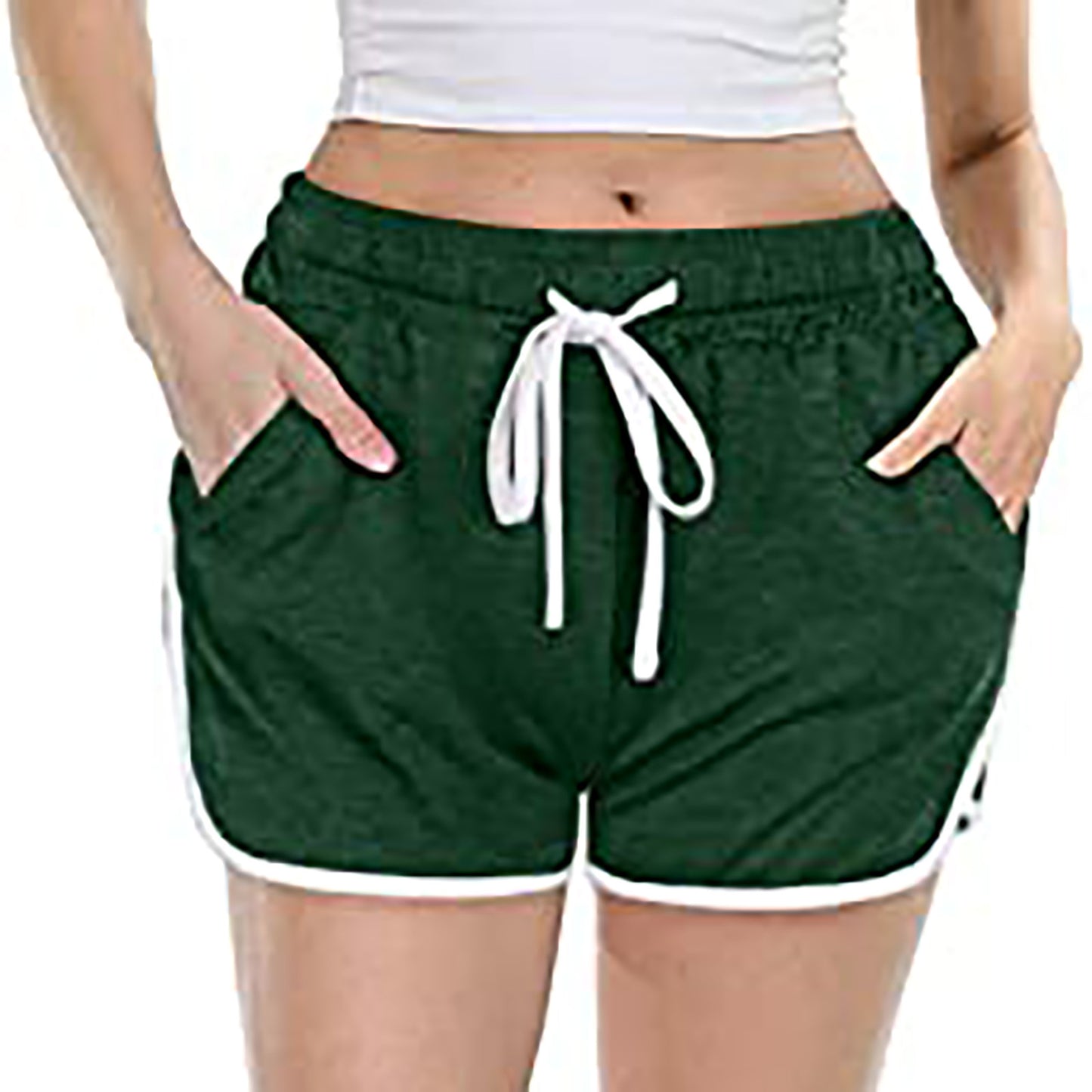 Pantalons de loisirs pour femmes avec cordon de serrage Chic und Stil