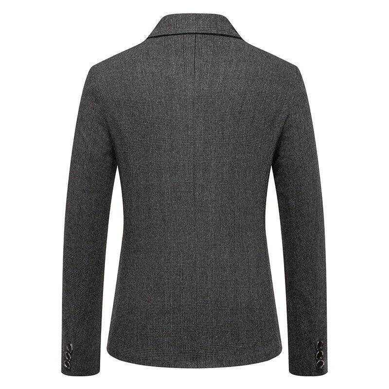 Blazer élégant pour hommes en design chevrons Chic und Stil