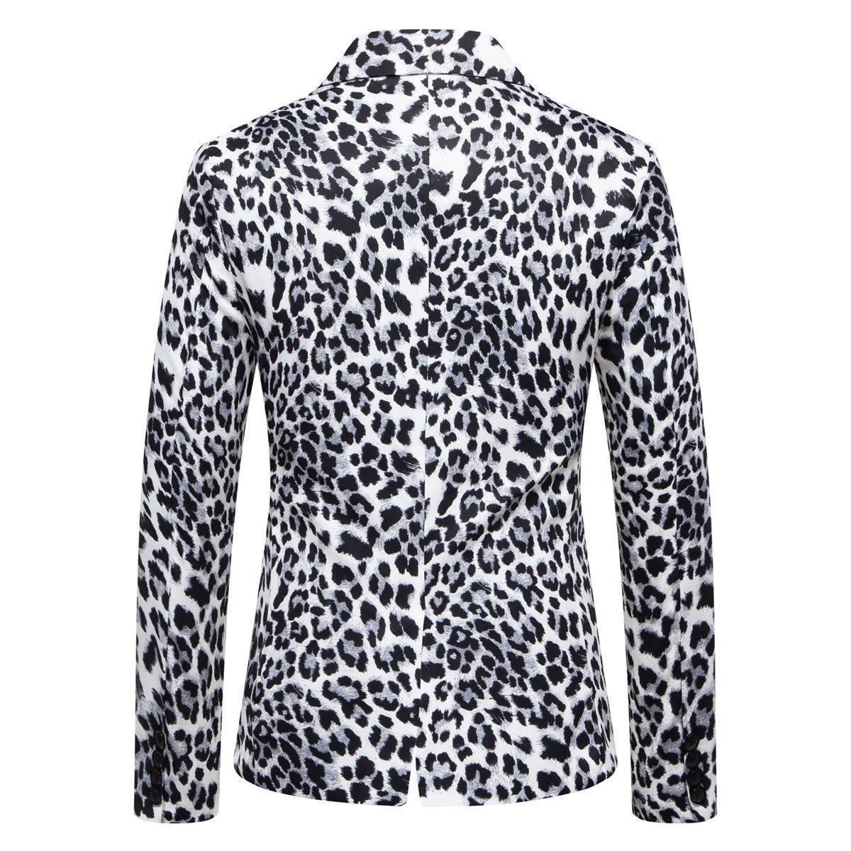 Blazer de costume élégant pour homme avec un motif léopard frappant Chic und Stil