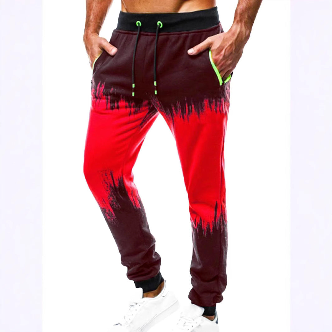 Pantalon de jogging sportif pour hommes avec des effets de dégradé de couleur modernes Chic und Stil