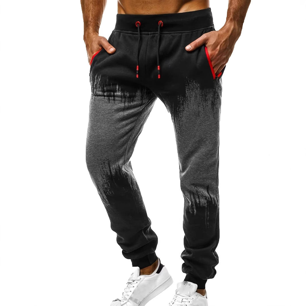 Pantalon de jogging sportif pour hommes avec des effets de dégradé de couleur modernes Chic und Stil