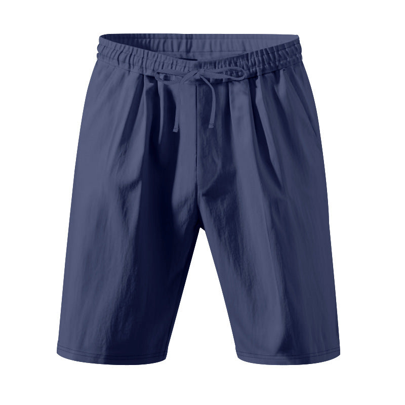 Shorts de loisirs pour hommes en matériau léger et respirant avec une taille élastique Chic und Stil
