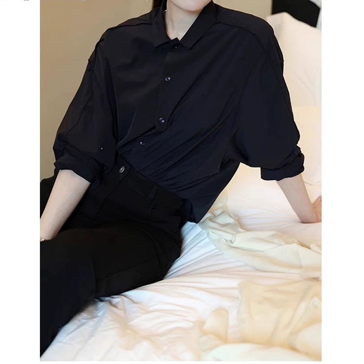 Blouse boutonnée décontractée pour femmes Chic und Stil