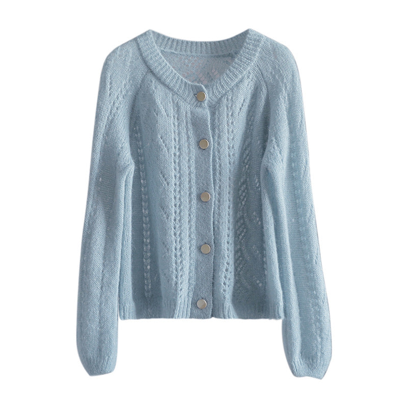 Cardigan en tricot texturé pour femmes avec coupe oversize Chic und Stil