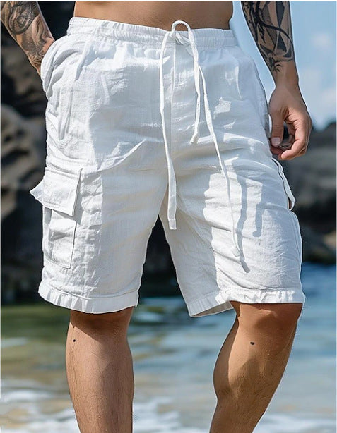 Shorts cargo pour hommes avec plusieurs poches Chic und Stil