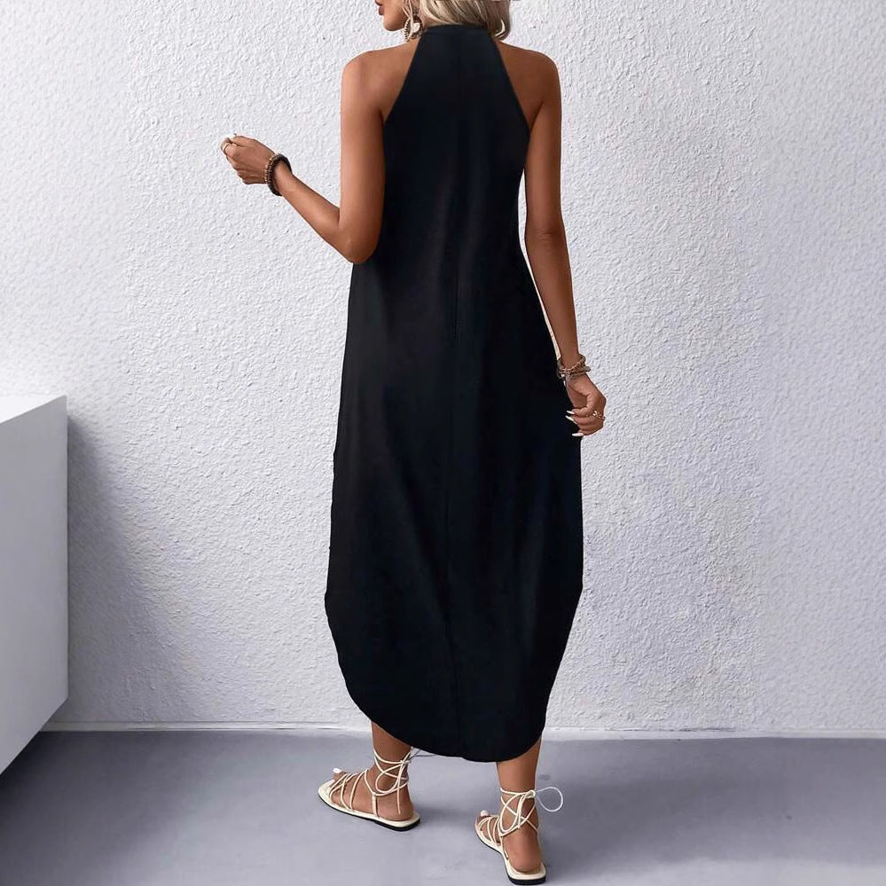 Robe Maxi Halter de Loisirs pour Femmes Chic und Stil