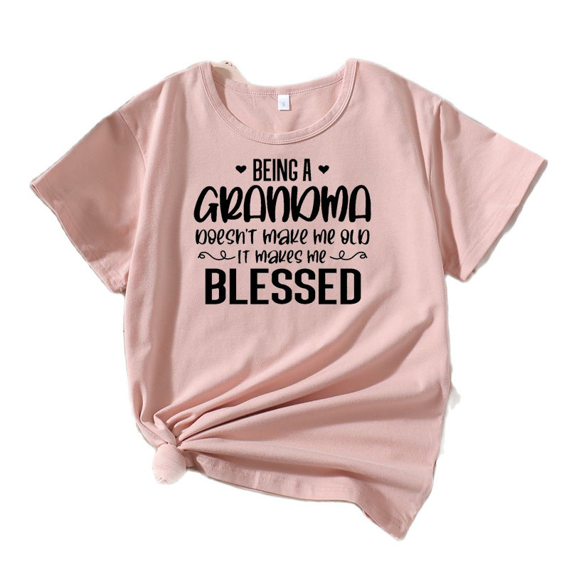 T-shirt graphique décontracté pour femmes Chic und Stil 1751262433