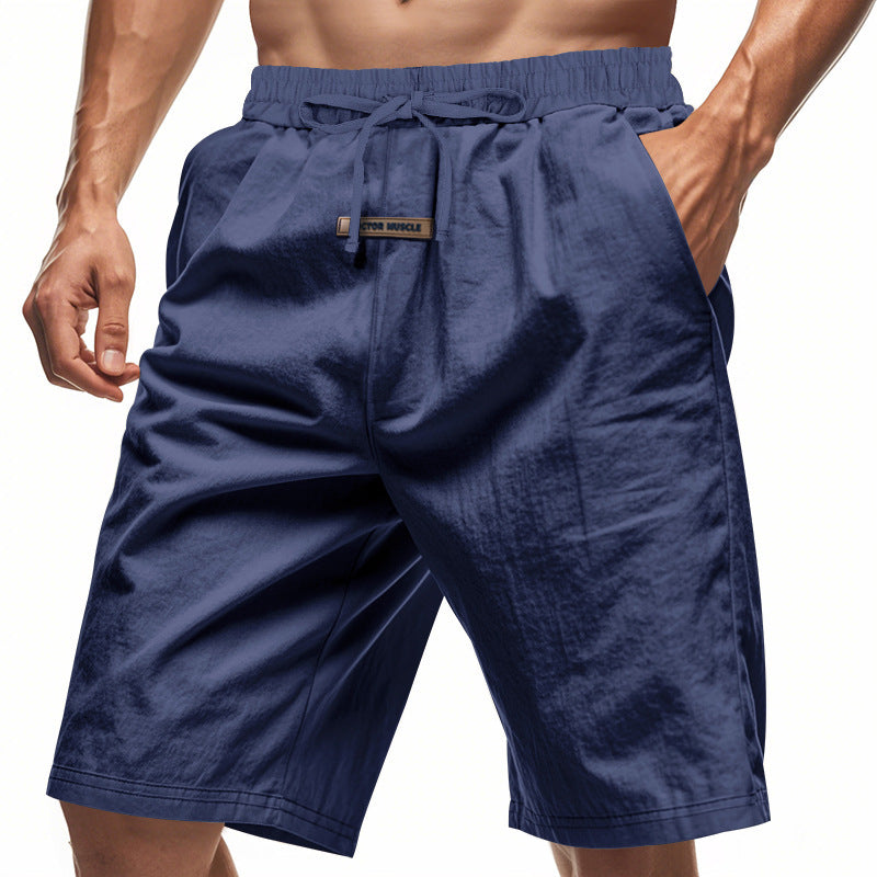 Shorts de loisirs pour hommes confortables avec taille élastique et poches latérales pratiques Chic und Stil