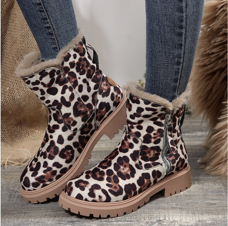 Bottes d'hiver tendance pour femmes avec doublure douce et profil robuste Chic und Stil