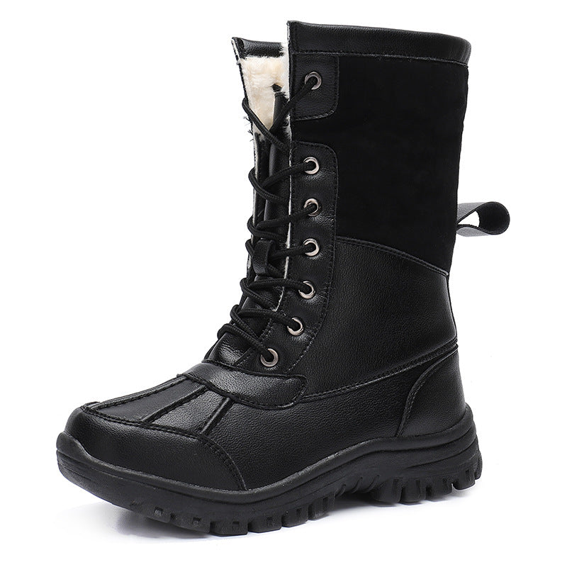 Bottes d'hiver pour femmes doublées avec semelle antidérapante et doublure isolante Chic und Stil