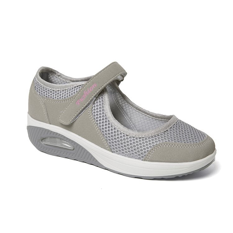 Baskets Slip-On Confortables pour Femmes avec Structure en Maille Respirante Chic und Stil