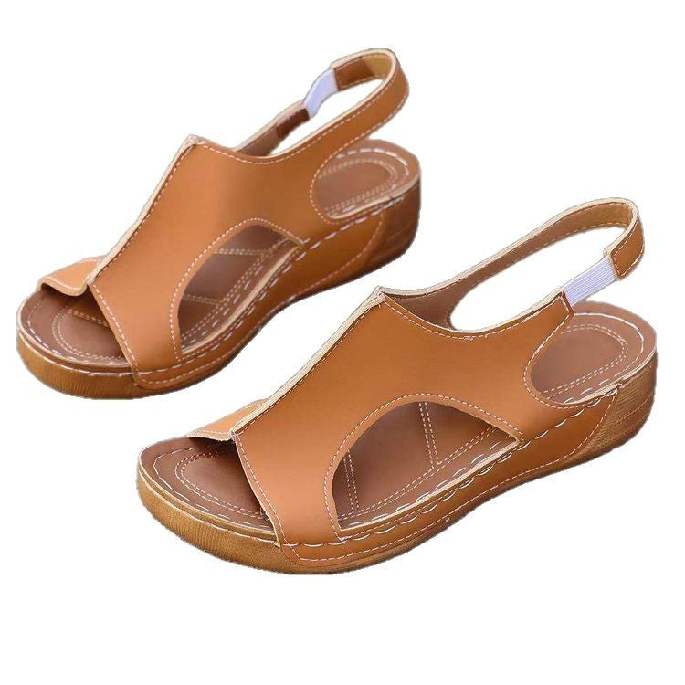 Sandales confortables pour femmes avec design à sangle ajustable et semelle anatomique Chic und Stil