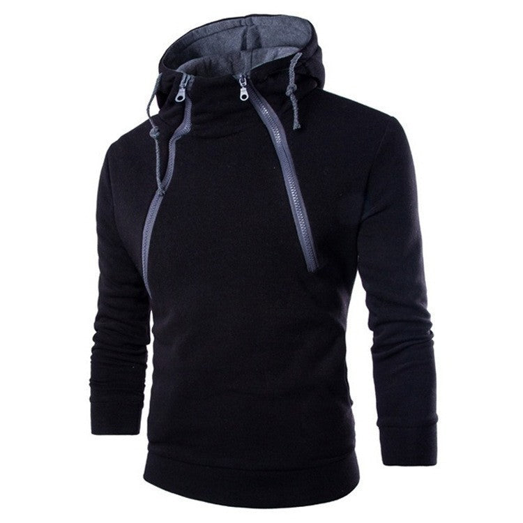 Hommes moderne sweat à capuche avec pratique fermeture éclair Chic und Stil