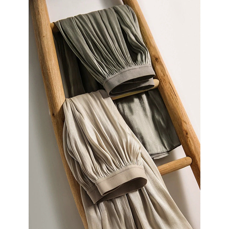 Jupe maxi plissée élégante pour femmes Chic und Stil