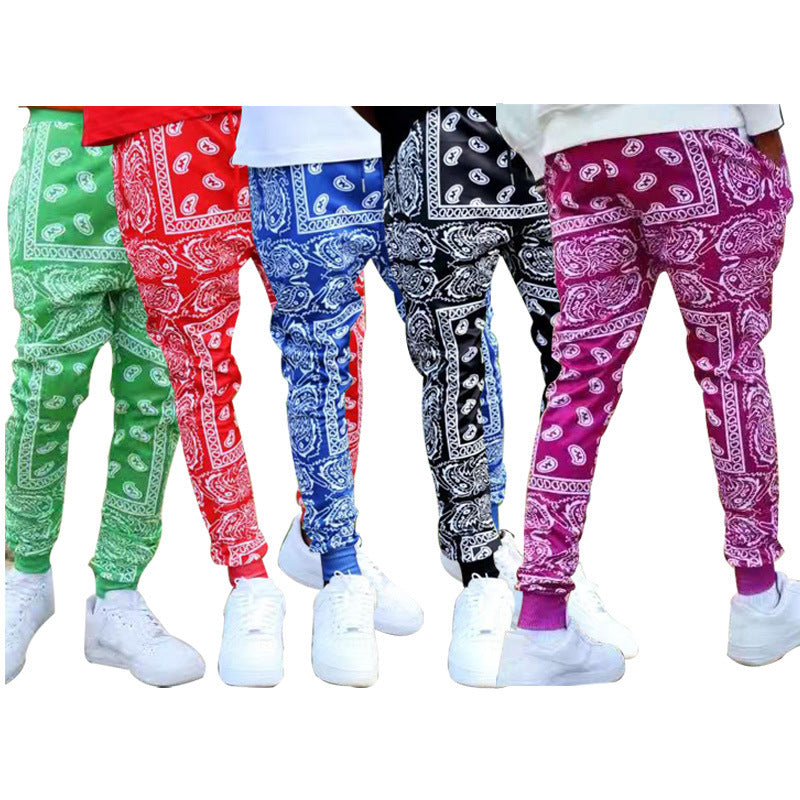 Pantalon de jogging décontracté pour hommes avec motif bandana unique Chic und Stil