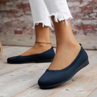 Ballerines élégantes et confortables pour dames avec tige respirante Chic und Stil
