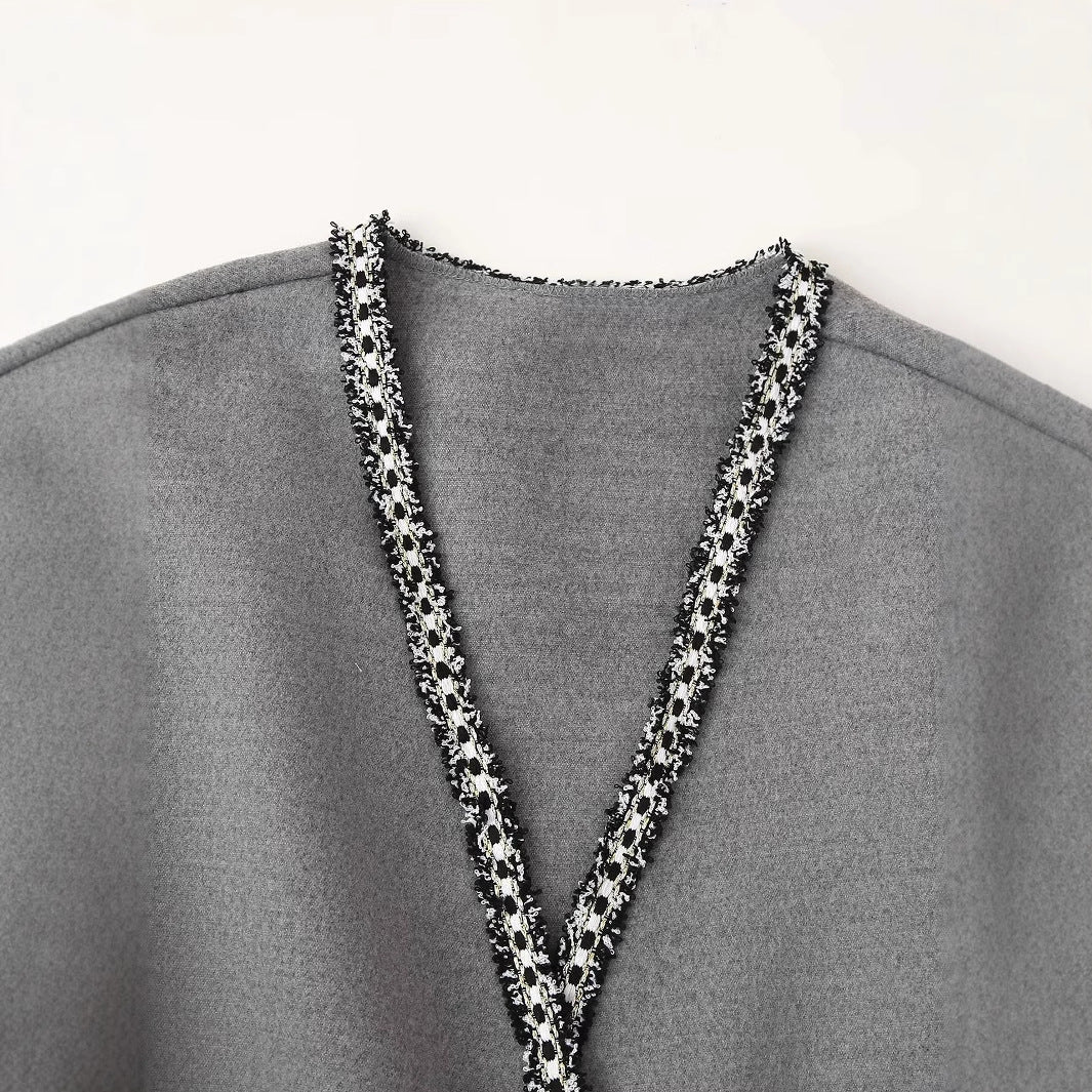 Cardigan décontracté pour femmes avec poches pratiques et lacets élégants Chic und Stil