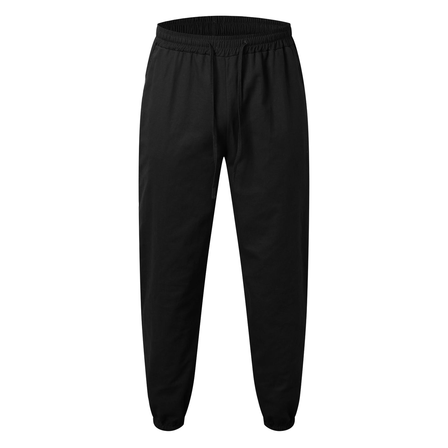 Men's leisure pants with elastic waistband and practical pockets Chic and Style