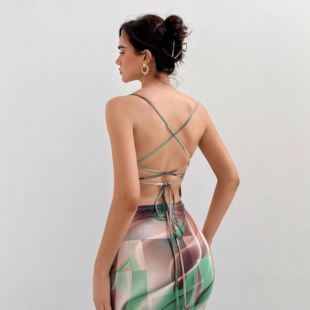 Robe Maxi Slip Femme Chic und Stil