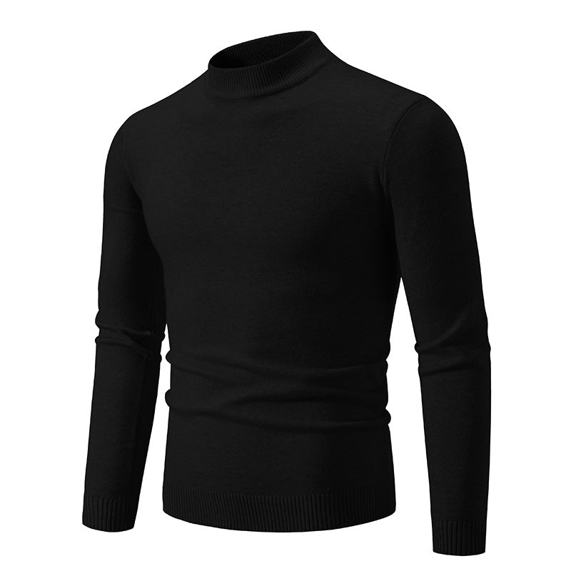 Pull élégant pour hommes avec col montant Chic und Stil