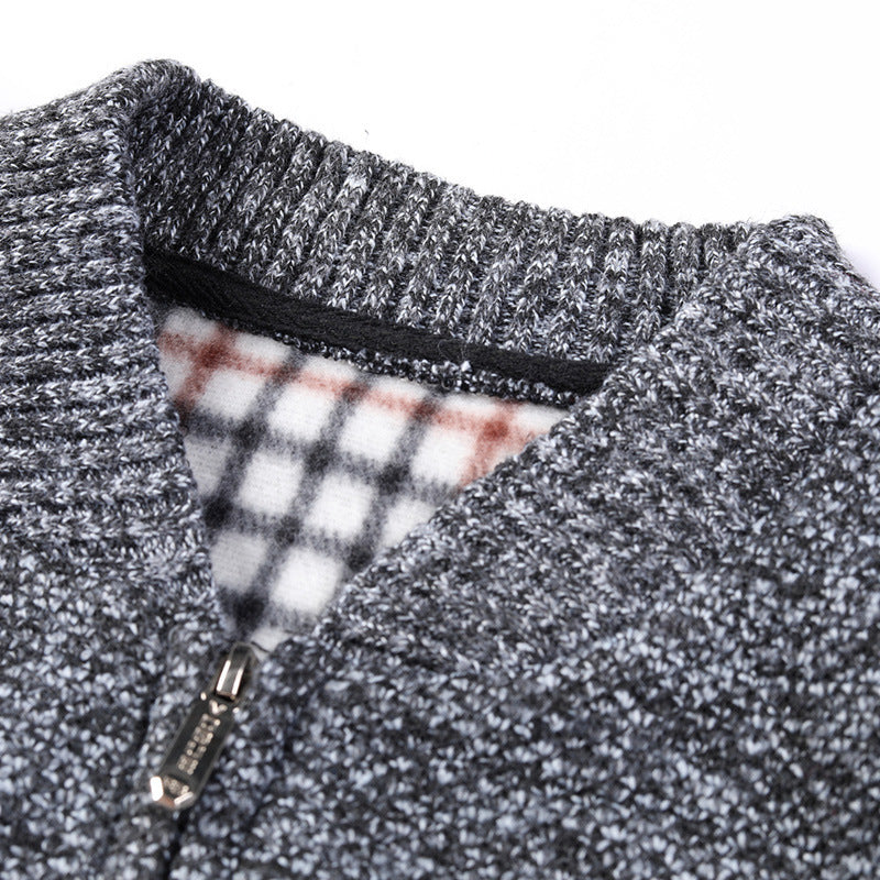 Cardigan en tricot sportif pour hommes au design moderne Chic und Stil