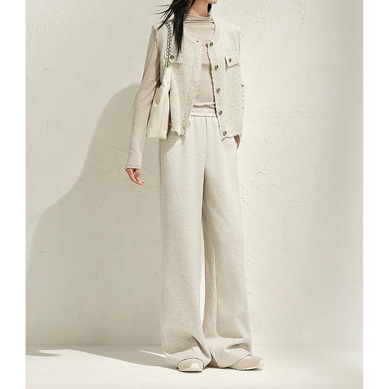 Gilet sans manches en tricot texturé pour femmes Chic und Stil
