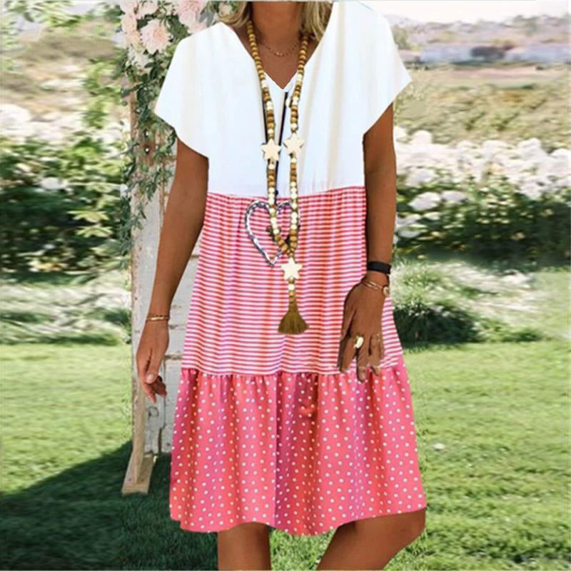 Robe maxi d'été décontractée pour femmes Chic und Stil