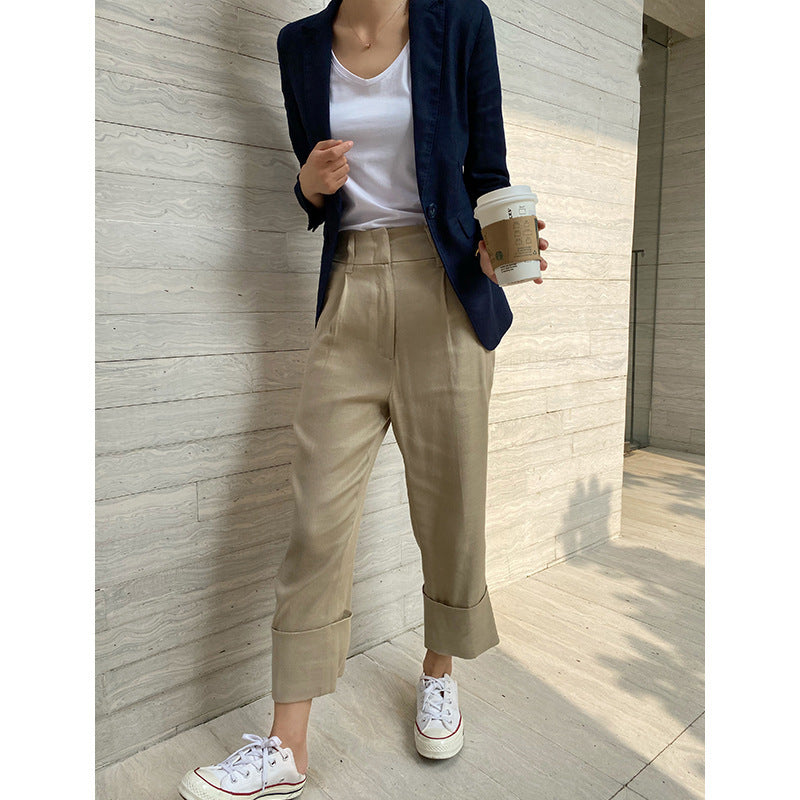Pantalon court féminin sur mesure Chic und Stil