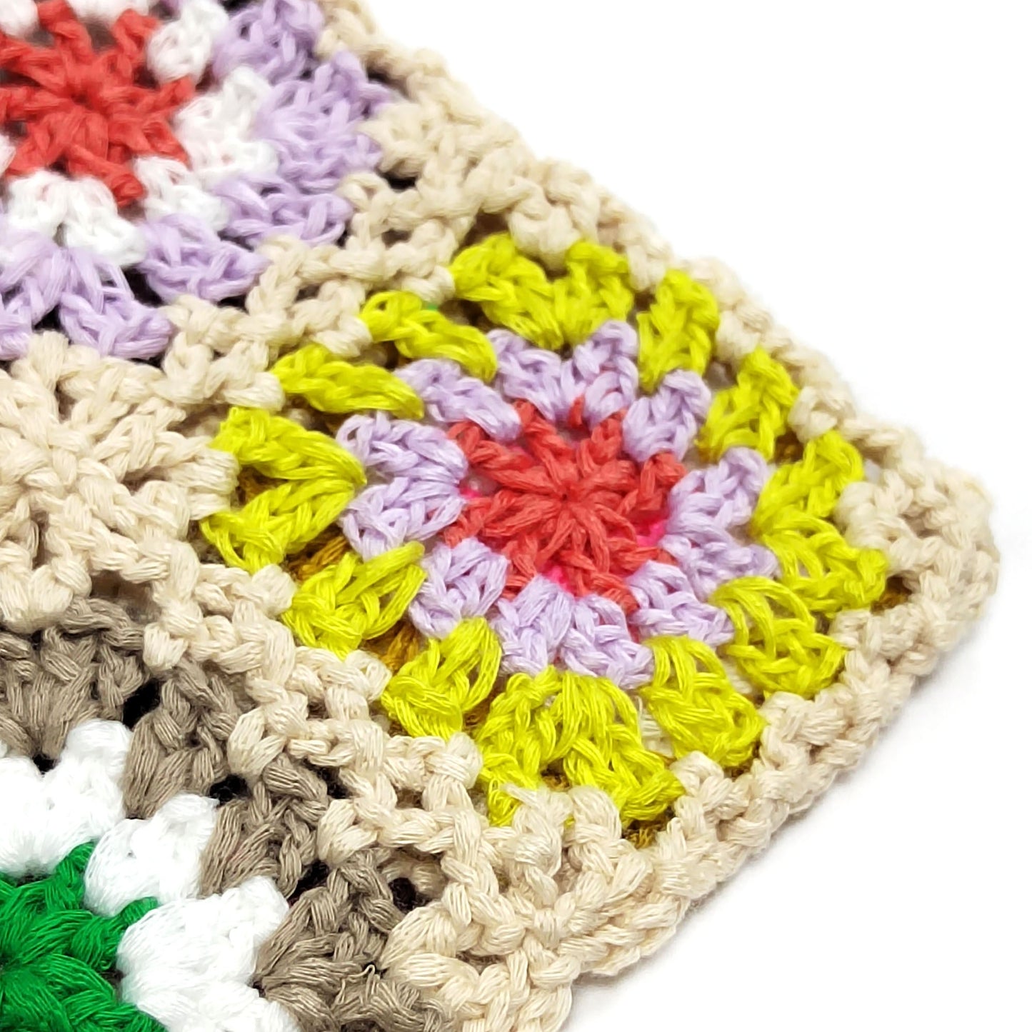 Sac à main en patchwork au crochet pour femmes Chic und Stil