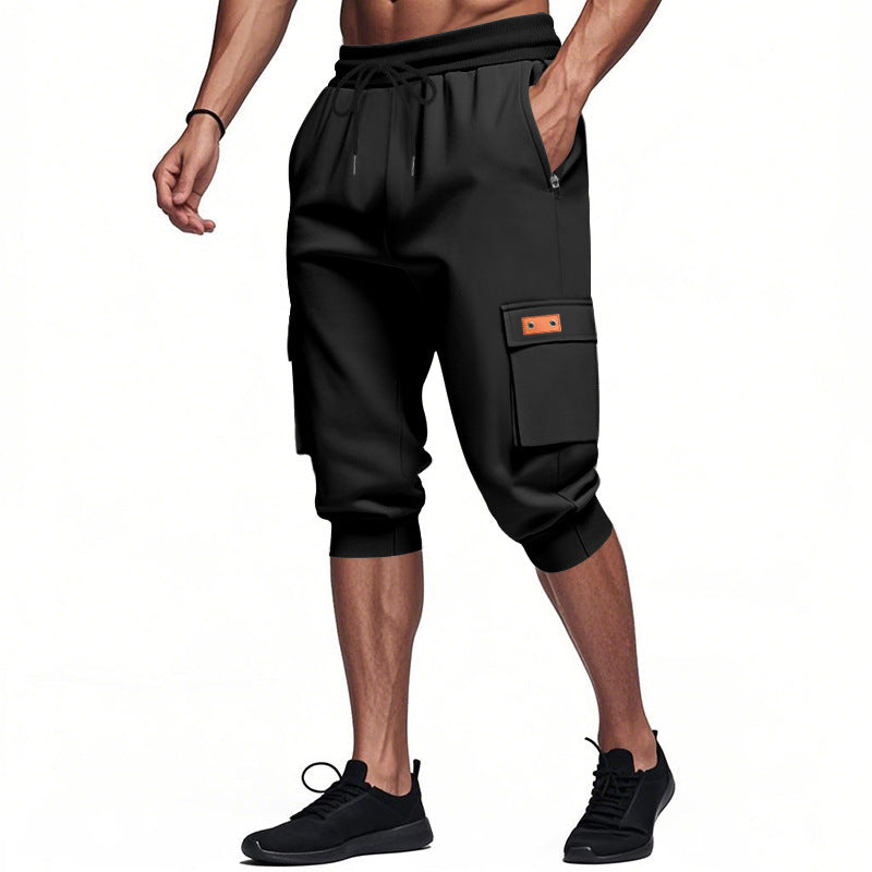 Pantalons cargo stylés pour hommes avec jambes courtes et poches pratiques Chic und Stil